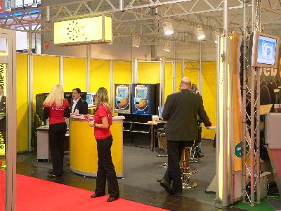 ... immer noch der Messestand